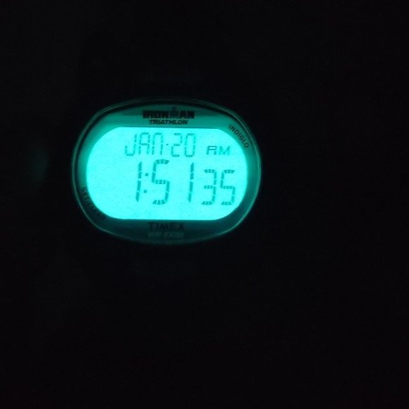 Vintage 1998‎ Timex Iron Man Triathlon Indiglo 38mm Womens Quartz sport Watch main image 4
